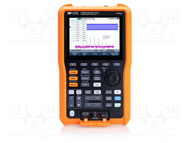 Handheld oscilloscope; 200MHz; 8bit; LCD TFT 5,6"; Ch: 2; 1Gsps