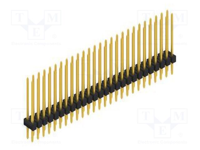 Connector: pin strips; pin header; male; PIN: 52; 2.54mm; THT; 2x26