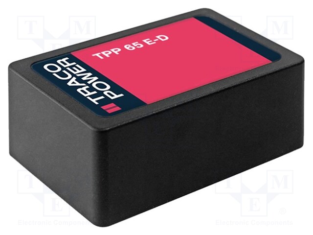 65W; 120÷370VDC; 85÷264VAC; Uout: 12VDC; 5420mA; -40÷85°C; 93%