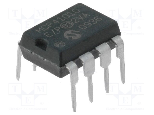 Integrated circuit: digital potentiometer; 10kΩ; SPI; 8bit; DIP8