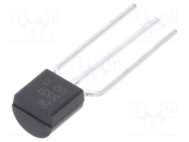 Transistor: NPN; bipolar; 160V; 600mA; 625mW; TO92