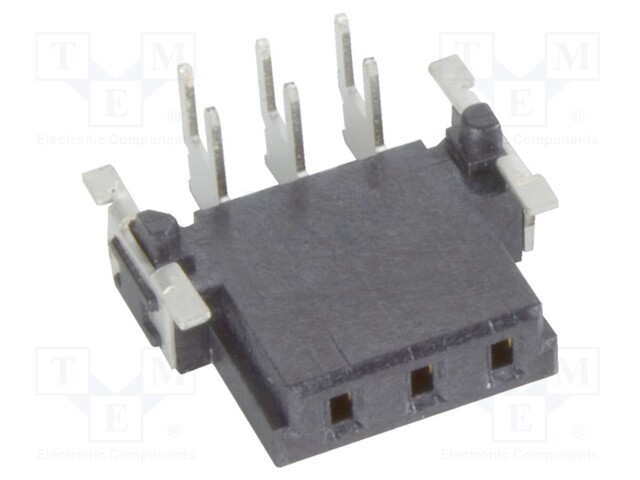 Connector: PCB to PCB; female; PIN: 3; 2.54mm; -55÷125°C; 22A; THT