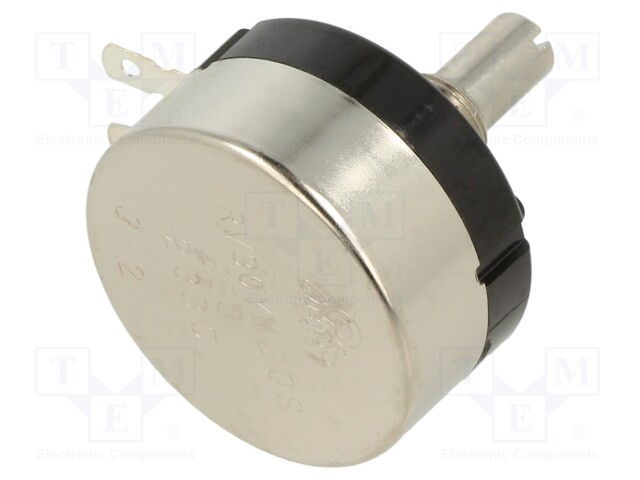 Potentiometer: shaft; 500Ω; 1W; ±10%; 6mm; carbon; 1kV; -10÷85°C