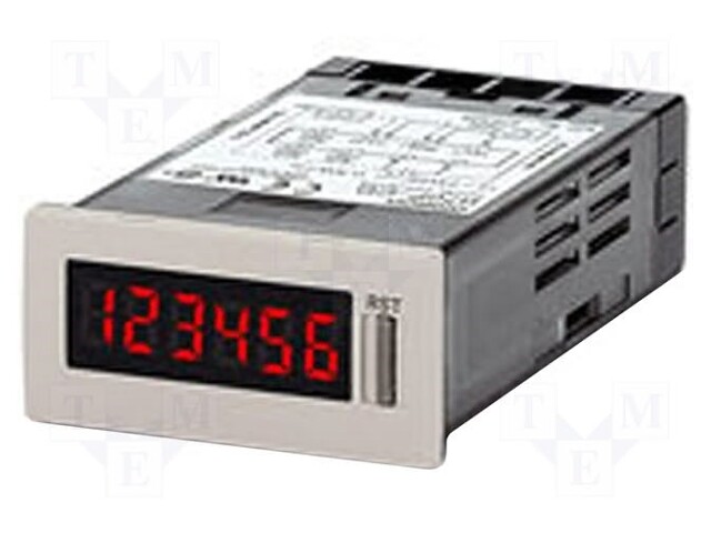 Counter: electronical; LCD; working time; Body dim: 48x24x80mm