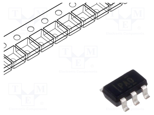 IC: voltage regulator; LDO,linear,fixed; 4.5V; 0.3A; SOT23-5; SMD