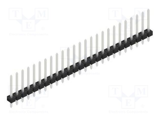 Connector: pin strips; pin header; male; PIN: 25; 2.54mm; THT; 1x25