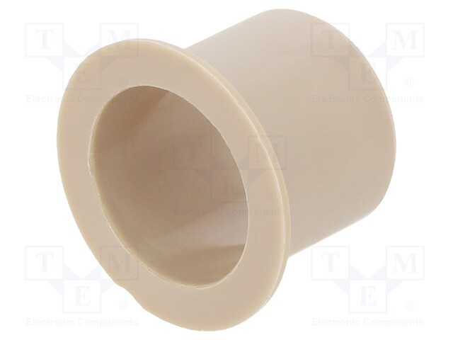 Bearing: sleeve bearing; with flange; Øout: 14mm; Øint: 12mm