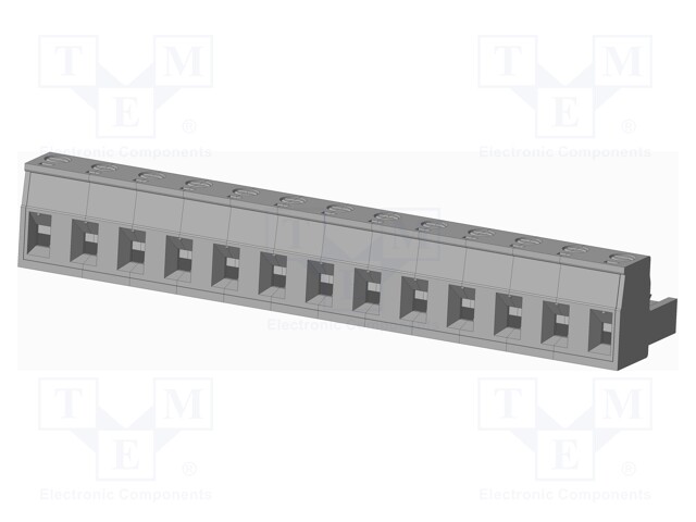 Connector: pluggable terminal block; plug; female; straight; grey