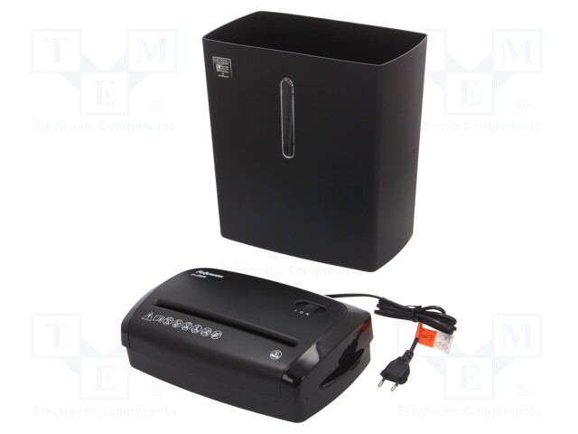 Shredder; Protection: P-2; Cut: strip cut; 15l; 381x320x188mm