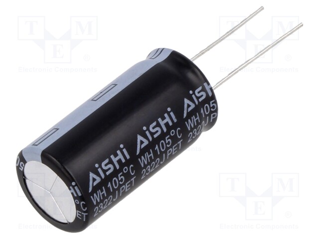 Capacitor: electrolytic; THT; 3300uF; 50VDC; Ø25x40mm; ±20%; 2000h