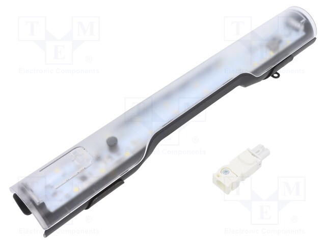 LED lamp; IP20; 12÷48VDC; 6W; 600lm; 5000K; Mounting: clip,magnet
