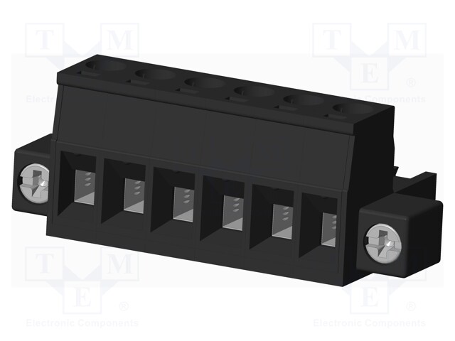 Connector: pluggable terminal block; plug; female; straight; 5mm