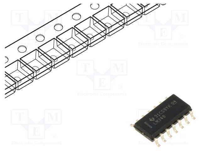 IC: operational amplifier