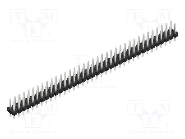 Connector: pin strips; pin header; male; PIN: 72; 2.54mm; THT; 2x36