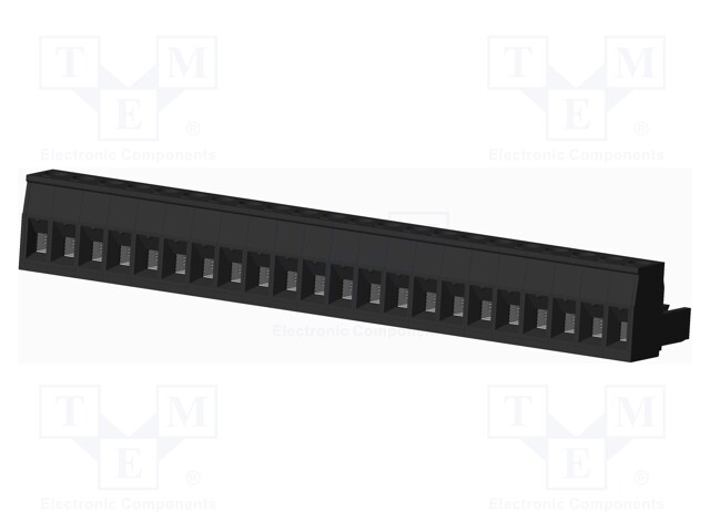 Connector: pluggable terminal block; plug; female; straight; 300V