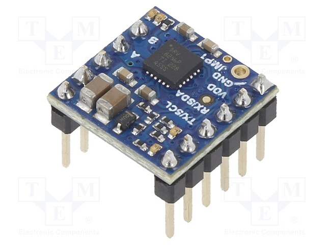 DC-motor driver; 400kHz; I2C; 2.2A; Uin mot: 4.5÷48V; Ch: 1