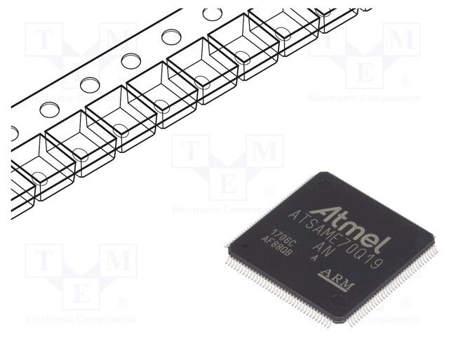 ARM microcontroller; SRAM: 256kB; Flash: 512kB; LQFP144; 60pcs.