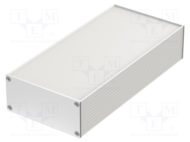 Enclosure: with panel; Filotec; X: 105mm; Y: 220mm; Z: 48mm; natural
