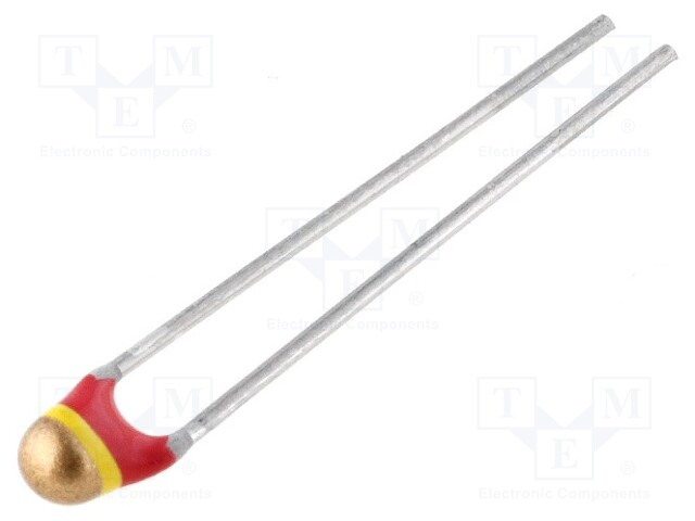 NTC thermistor; 220kΩ; THT; 4370K; -40÷125°C; 500mW