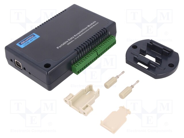 Industrial module: analog I/O module; Mounting: DIN; 200ksps