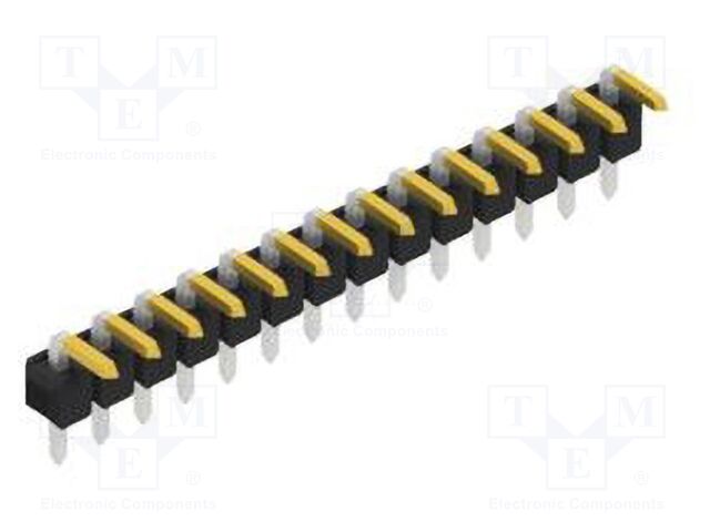 Connector: pin strips; pin header; male; PIN: 14; 2.54mm; THT; 1x14