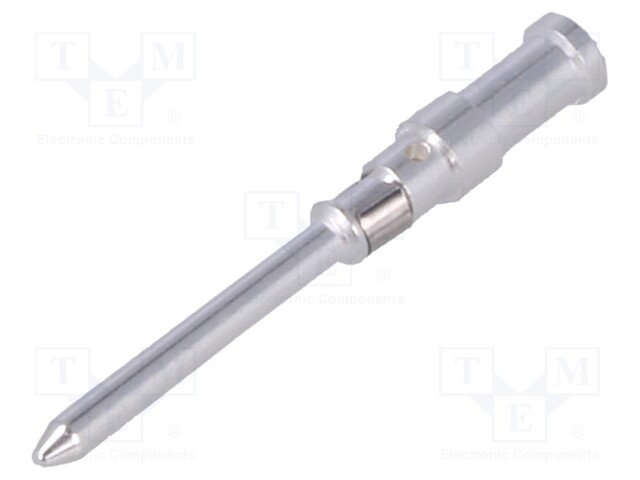 Contact; male; 0.14÷0.37mm2; Han D; silver plated; crimped; 10A