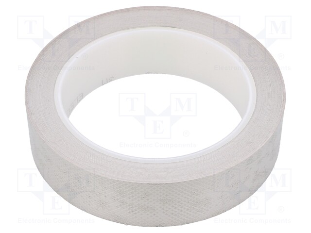 Tape: shielding; W: 25mm; L: 16.5m; Thk: 0.04mm; acrylic; 0.001Ω