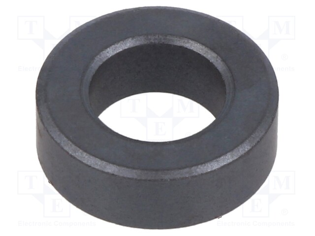 Ferrite: toroidal; Øint: 10mm; Øout: 18mm; 300MHz; H: 6mm