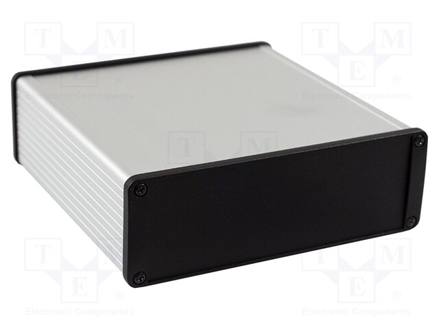 Enclosure: with panel; 1457; X: 165mm; Y: 160mm; Z: 55mm; aluminium