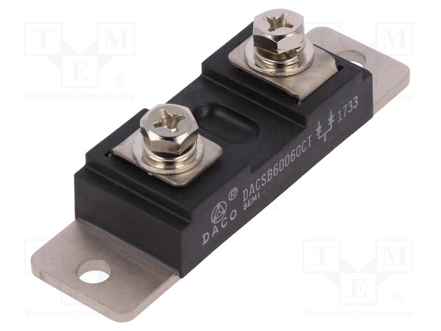 Module: diode; common cathode,double; 600V; If: 2x300A; Ifsm: 2.5kA