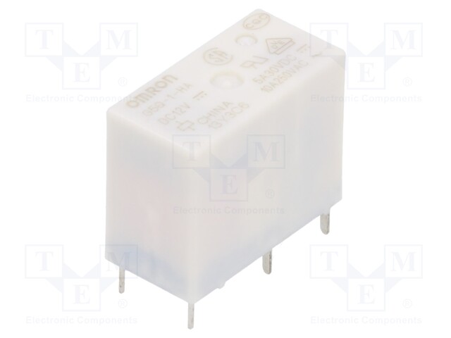 Relay: electromagnetic; SPDT; Ucoil: 12VDC; Icontacts max: 10A