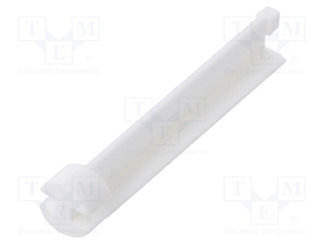 Spacer sleeve; LED; Øout: 3.6mm; ØLED: 3mm; L: 19.1mm; natural