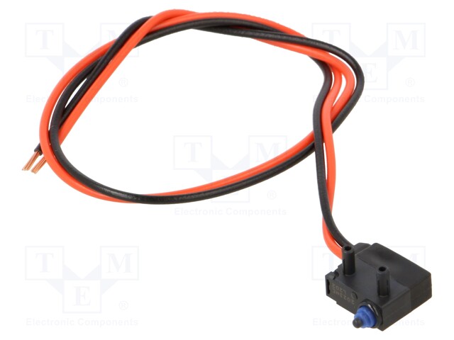 Microswitch SNAP ACTION; without lever; SPST-NC; 0.1A/125VAC