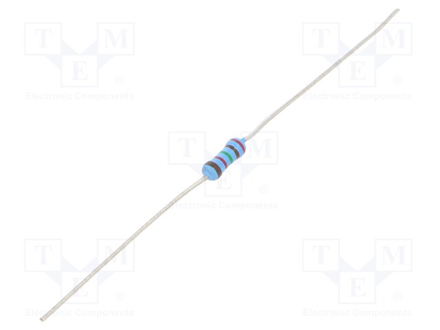 Resistor: thin film; THT; 21.5kΩ; 600mW; ±5%; Ø2.5x6.5mm; 50ppm/°C