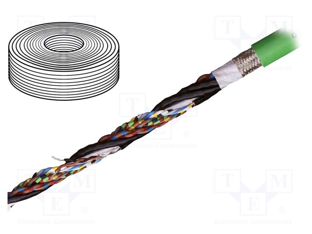 Wire: test lead cable; chainflex® CF111.D; 4x2x0,25mm2 + 2x1mm2