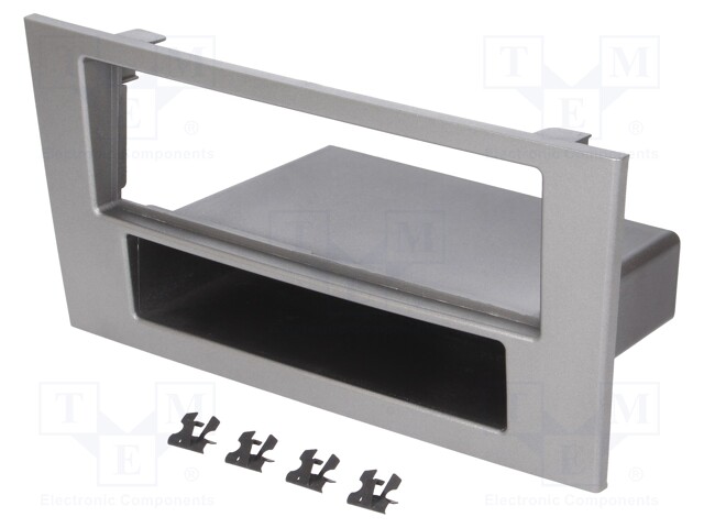 Radio mounting frame; Ford; 1 DIN; anthracite
