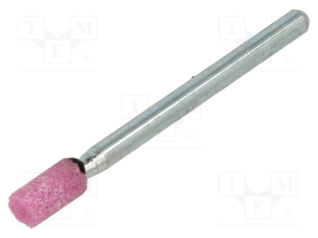 Grindingstone; 3mm; metal,steel; ceramics; Mounting: rod 3mm