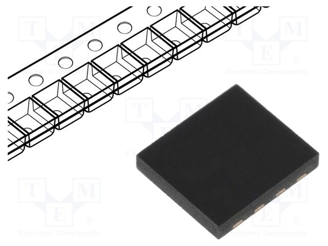 FRAM memory; FRAM; SPI; 32kx8bit; 2÷3.6VDC; 40MHz; DFN8; serial