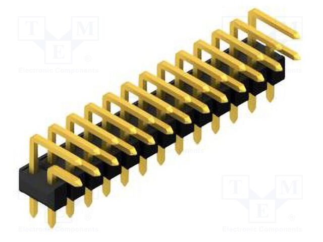 Connector: pin strips; pin header; male; PIN: 26; 2.54mm; THT; 2x13