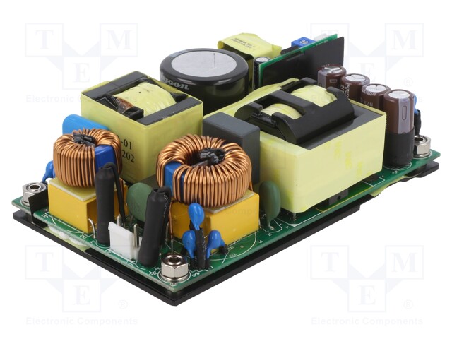 Power supply: switched-mode; for building in