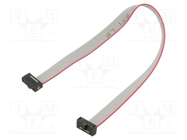 Ribbon cable with IDC connectors; Tape ph: 0.64mm; 177.8mm