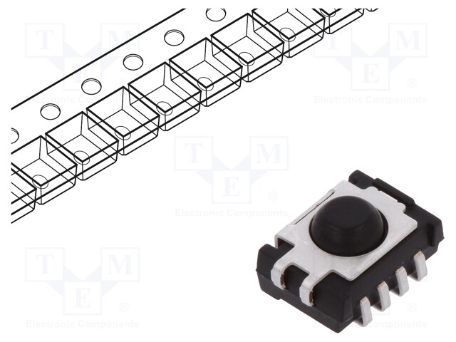 Integrated IR receiver; 38kHz; 50°; 2.5÷5.5V