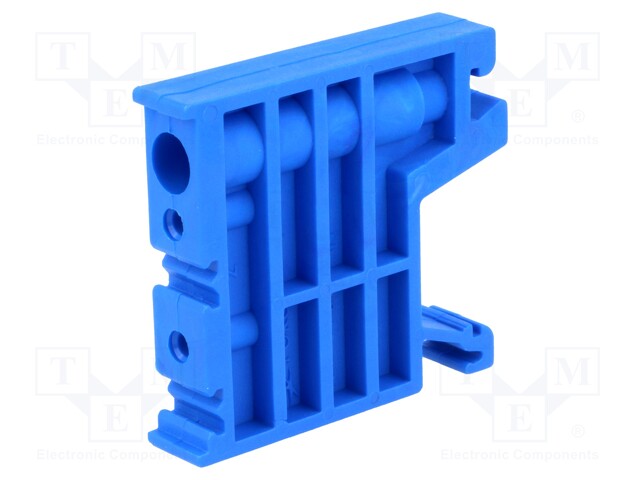 Holder; Application: ZUG; blue; Width: 10mm; polyamide; TS35