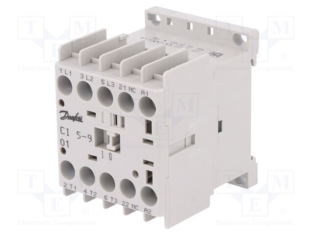 Contactor: 3-pole; NO x3; Auxiliary contacts: NC; 230VAC; 8.5A