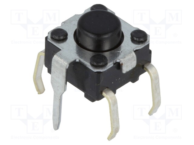 Microswitch TACT; SPST-NO; Pos: 2; 0.05A/24VDC; THT; none; 0.98N