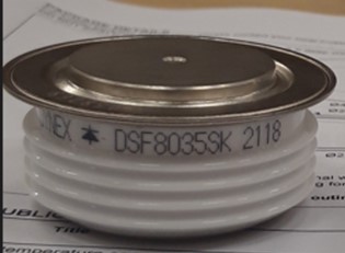 DSF8035SK 3,5kV 335A FAST RECOVERY DIODE DYNEX