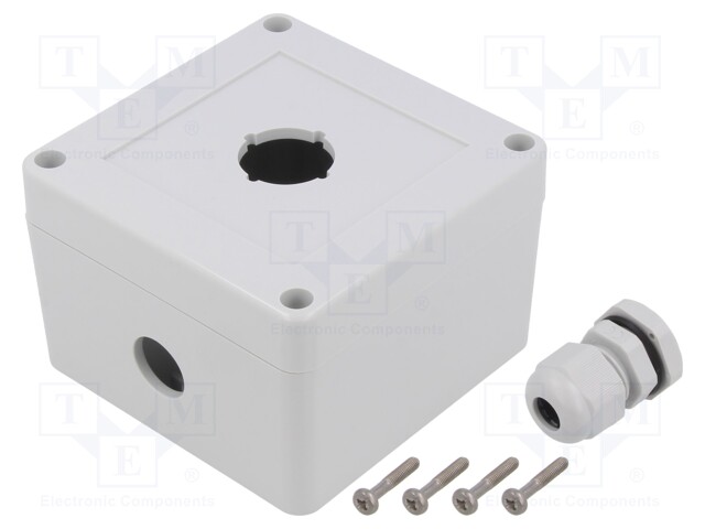 Enclosure: for remote controller; X: 90mm; Y: 90mm; Z: 60mm