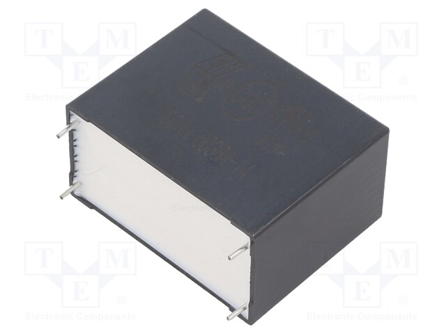 Capacitor: polypropylene; 15uF; Body dim: 30x45x57.5mm; THT; ±10%