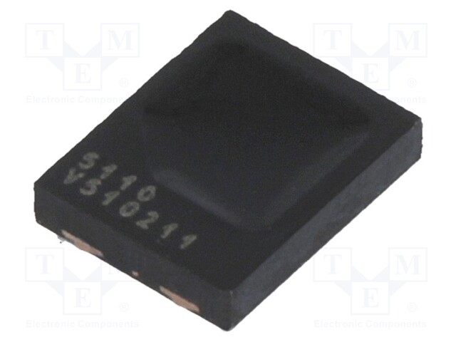 PIN photodiode; 940nm; 790-1050nm; 65°; Mounting: SMD; Lens: black