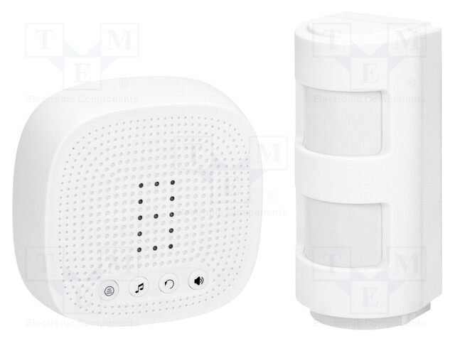 Motion sensor; wall mount; IP44 (transmitter); 8m; OR-MA-716CR